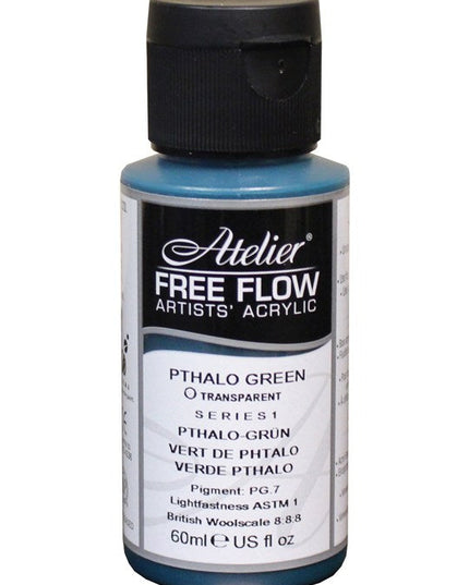 Free Flow : Phthalo Green