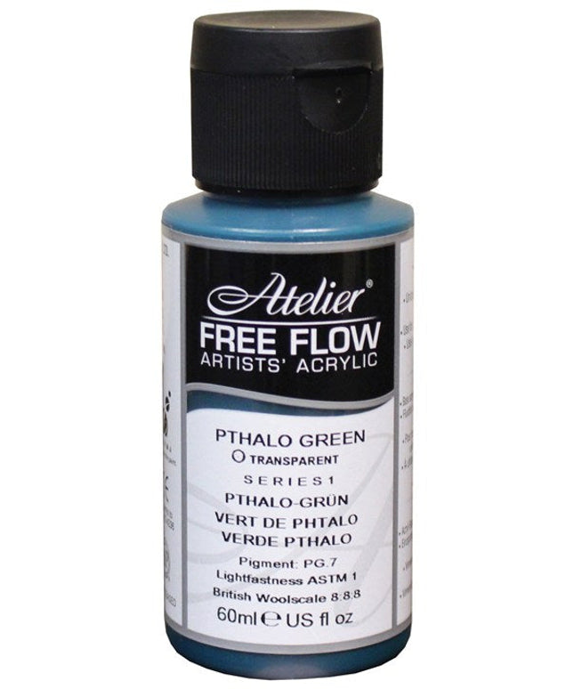 Free Flow : Phthalo Green