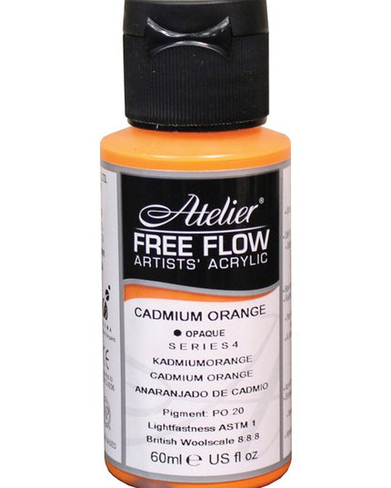 Free Flow : Cadmium Orange
