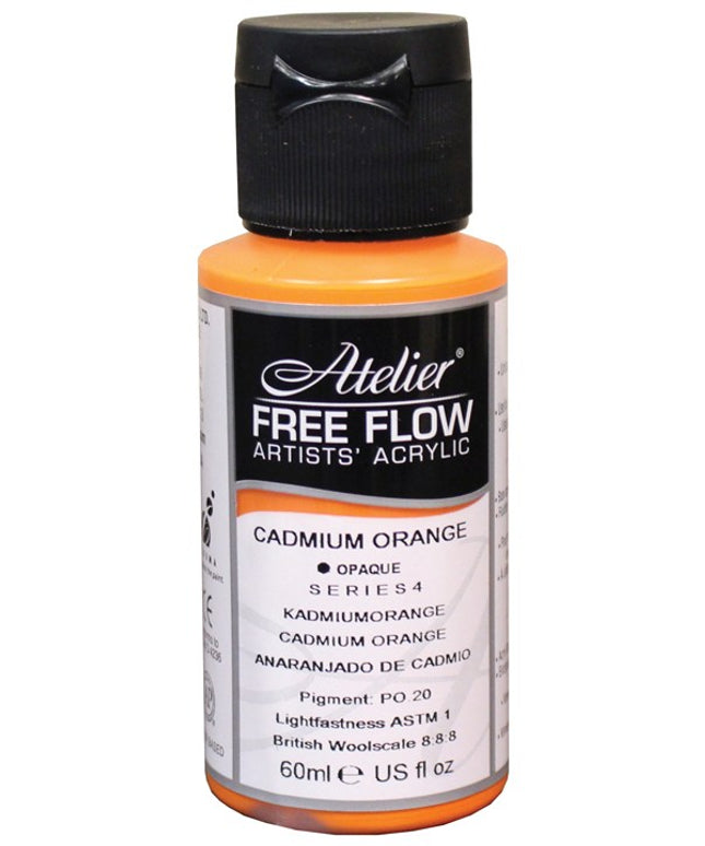 Free Flow : Cadmium Orange