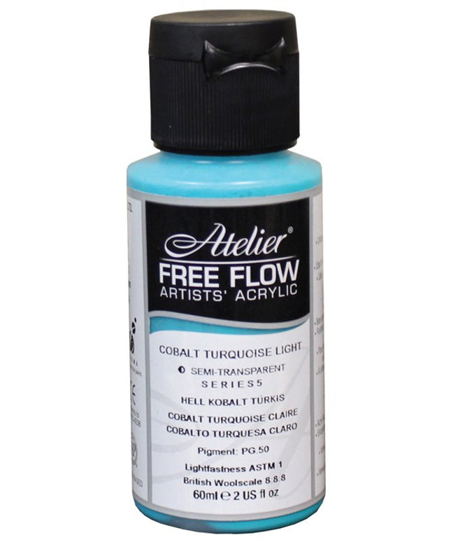 Free Flow : Colbalt Turquoise Light