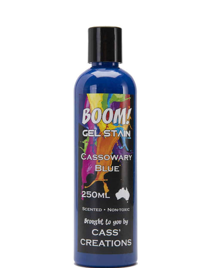 Gel Stain : Cassowary Blue