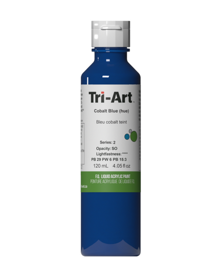 Tri-Art Liquid Acrylic Paint : Cobalt Blue