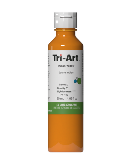 Tri-Art Liquid Acrylic Paint : India Yellow