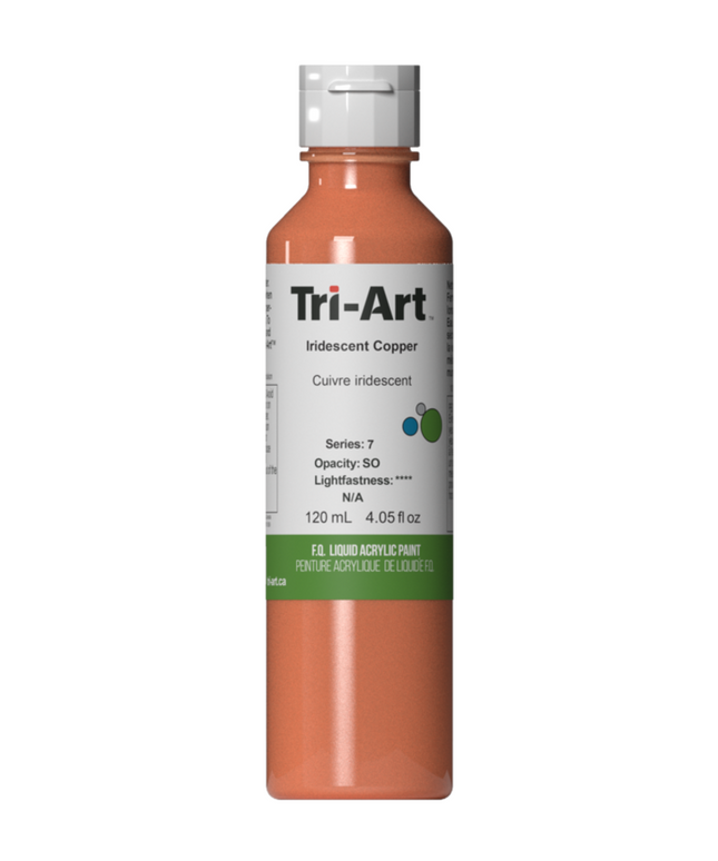 Tri-Art Liquid Acrylic Paint : Iridescent Copper