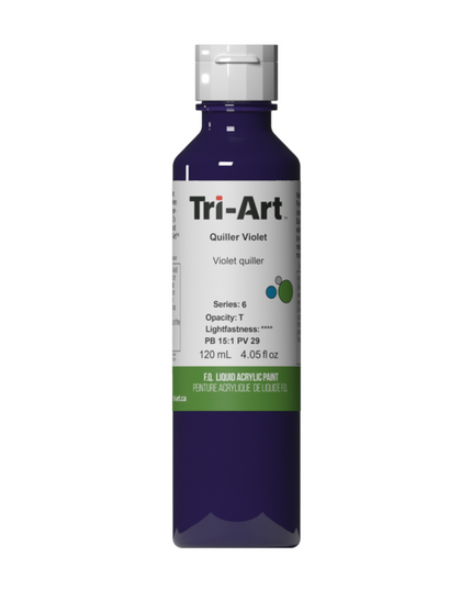 Tri-Art Liquid Acrylic Paint : Quiller Violet