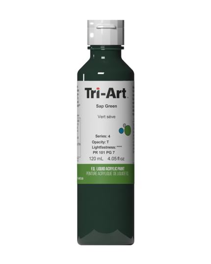 Tri-Art Liquid Acrylic Paint : Sap Green