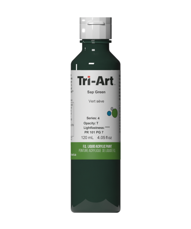 Tri-Art Liquid Acrylic Paint : Sap Green