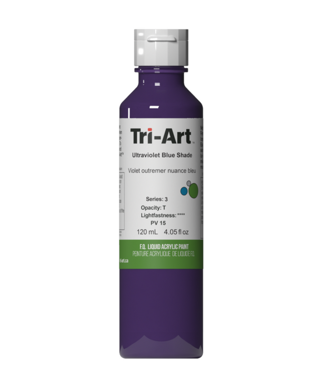 Tri-Art Liquid Acrylic Paint : Ultramarine Violet B.S.