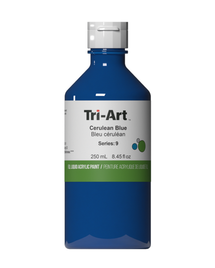 Tri-Art Liquid Acrylic Paint : Cerulean Blue