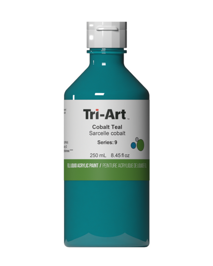 Tri-Art Liquid Acrylic Paint : Cobalt Teal