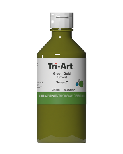 Tri-Art Liquid Acrylic Paint : Green Gold