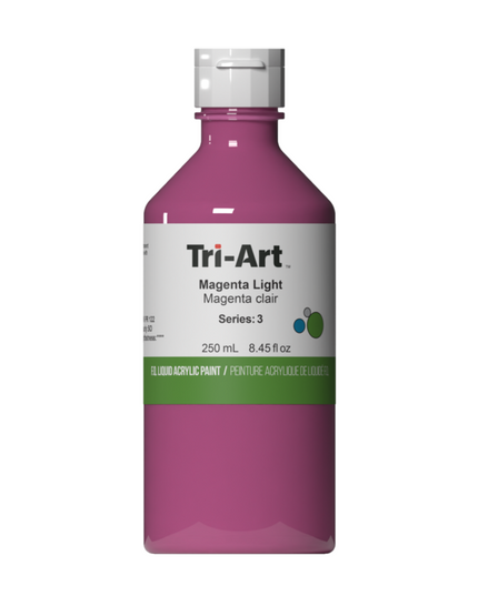 Tri-Art Liquid Acrylic Paint : Magenta Light