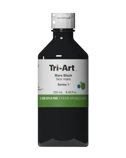 Tri-Art Liquid Acrylic Paint : Mars Black