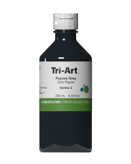 Tri-Art Liquid Acrylic Paint : Payne's Grey