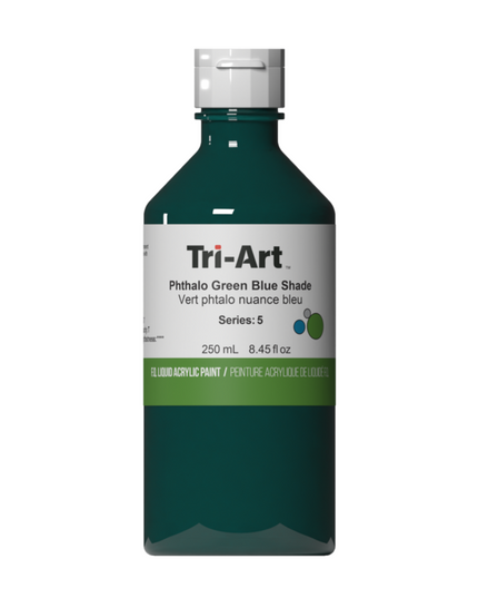 Tri-Art Liquid Acrylic Paint : Phthalo Green Blue Shade