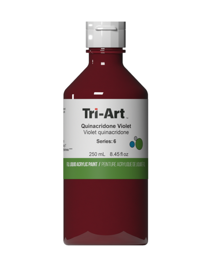 Tri-Art Liquid Acrylic Paint : Quinacridone Violet