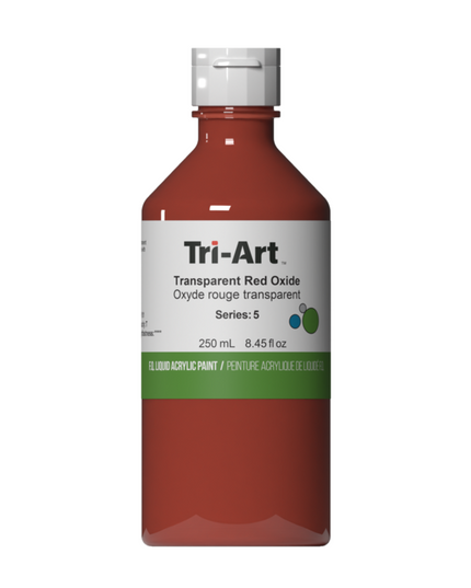 Tri-Art Liquid Acrylic Paint : Transparent Red Oxide