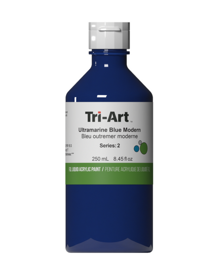 Tri-Art Liquid Acrylic Paint : Ultramarine Blue Modern