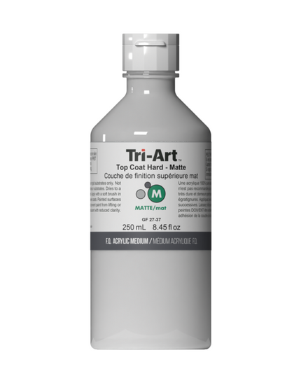 Tri-Art Medium : Top Coat Hard Matte