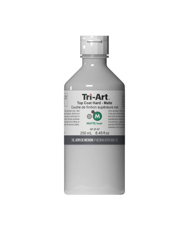 Tri-Art Medium : Top Coat Hard Matte
