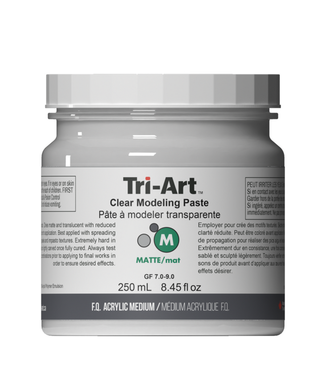 Tri-Art Medium : Modeling Paste Clear