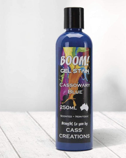Gel Stain : Cassowary Blue